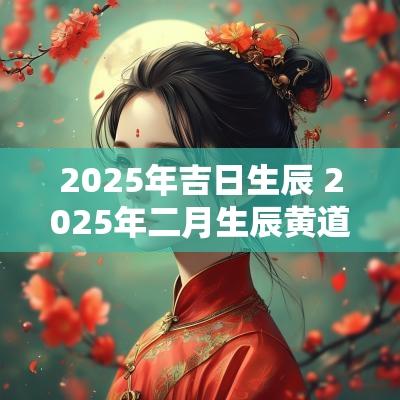 2025年吉日生辰 2025年二月生辰黄道吉日
