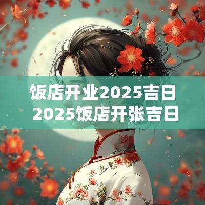 饭店开业2025吉日 2025饭店开张吉日 饭店开业2025吉日 2025饭店开张吉日