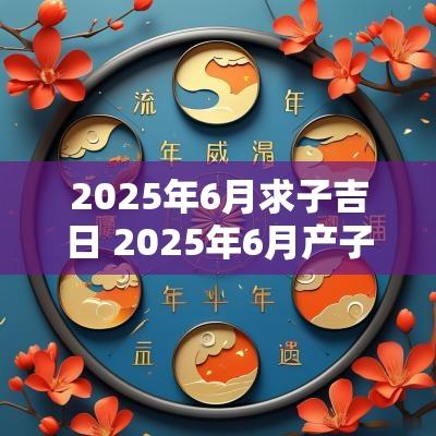 2025年6月求子吉日 2025年6月产子吉日