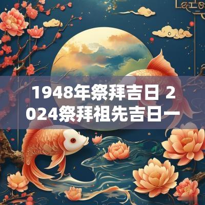 1948年祭拜吉日 2025祭拜祖先吉日一览表