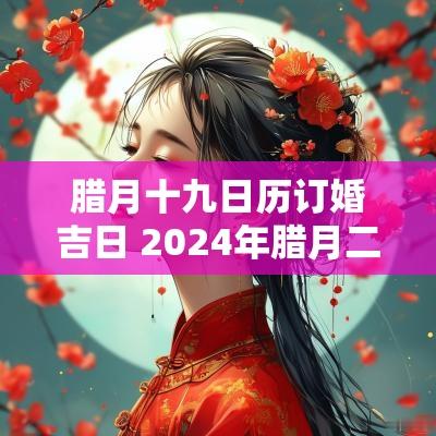 腊月十九日历订婚吉日 2025年腊月二十六订婚吉日