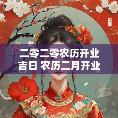 二零二零农历开业吉日 农历二月开业吉日一览表