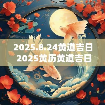 2025.8.24黄道吉日 2025黄历黄道吉日一览表