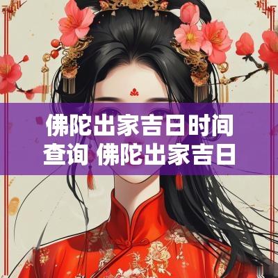 佛陀出家吉日时间查询 佛陀出家吉日时间查询表