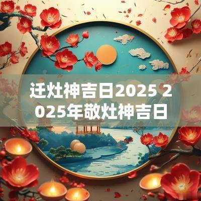迁灶神吉日2025 2025年敬灶神吉日