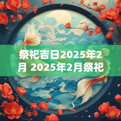 祭祀吉日2025年2月 2025年2月祭祀吉日