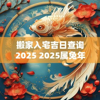 搬家入宅吉日查询2025 2025属蛇年入宅吉日