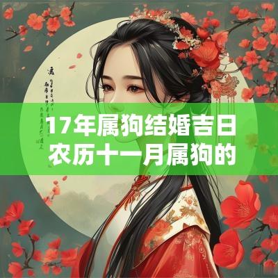17年属狗结婚吉日 农历十一月属狗的结婚吉日