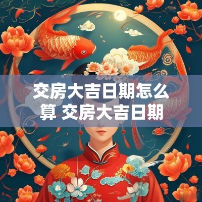 交房大吉日期怎么算 交房大吉日期