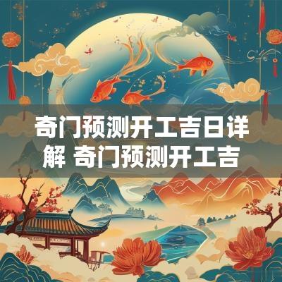 奇门预测开工吉日详解 奇门预测开工吉日查询