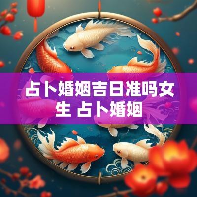 占卜婚姻吉日准吗女生 占卜婚姻