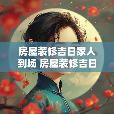 房屋装修吉日家人到场 房屋装修吉日