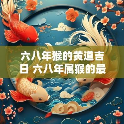 六八年猴的黄道吉日 六八年属猴的最有利的方位