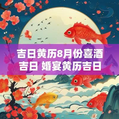 吉日黄历8月份喜酒吉日 婚宴黄历吉日11月