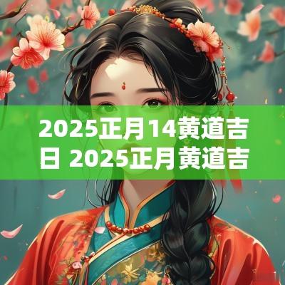 2025正月14黄道吉日 2025正月黄道吉日