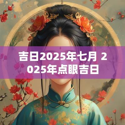 吉日2025年七月 2025年点眼吉日