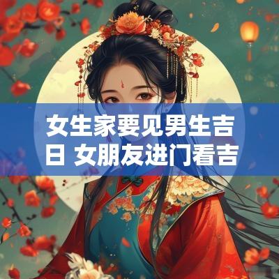 女生家要见男生吉日 女朋友进门看吉日吗