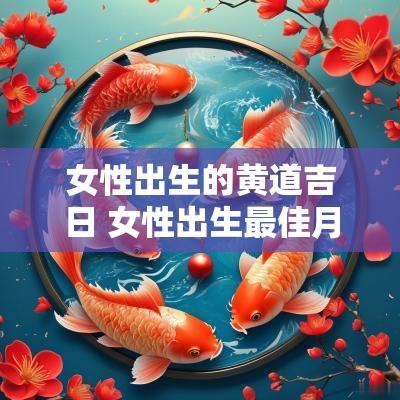 女性出生的黄道吉日 女性出生最佳月份