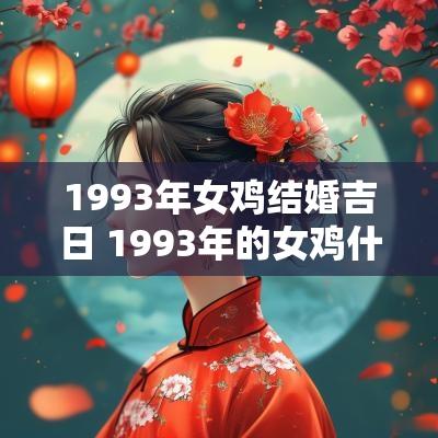 1993年女鸡结婚吉日 1993年的女鸡什么时候结婚