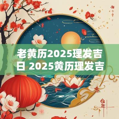 老黄历2025理发吉日 2025黄历理发吉日查询表