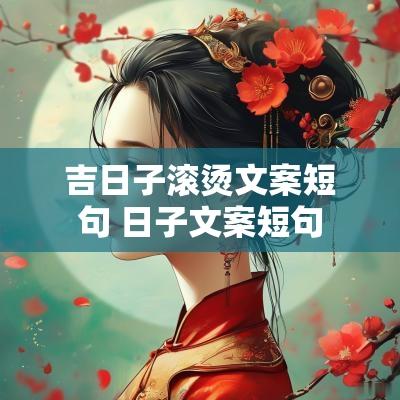 吉日子滚烫文案短句 日子文案短句