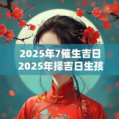 2025年7催生吉日 2025年择吉日生孩子