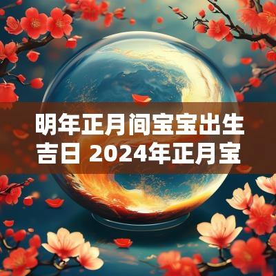 明年正月间宝宝出生吉日 2025年正月宝宝出生吉日