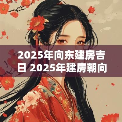 2025年向东建房吉日 2025年建房朝向哪个方向最好