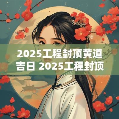 2025工程封顶黄道吉日 2025工程封顶吉日