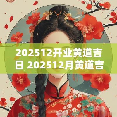 202512开业黄道吉日 202512月黄道吉日查询