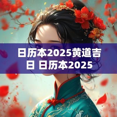日历本2025黄道吉日 日历本2025