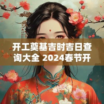 开工奠基吉时吉日查询大全 2025春节开工吉日吉时