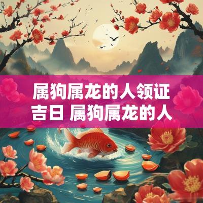属狗属龙的人领证吉日 属狗属龙的人能结为夫妻吗