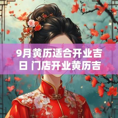 9月黄历适合开业吉日 门店开业黄历吉日查询
