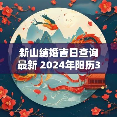 新山结婚吉日查询最新 2025年阳历3月拜新山吉日