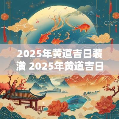 2025年黄道吉日装潢 2025年黄道吉日结婚 2025年黄道吉日装潢 2025年黄道吉日结婚