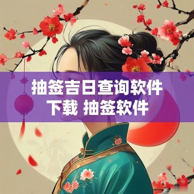 抽签吉日查询软件下载 抽签软件