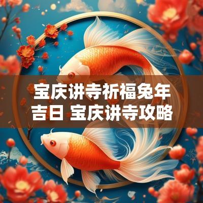 宝庆讲寺祈福蛇年吉日 宝庆讲寺攻略
