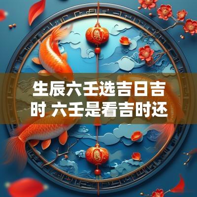 生辰六壬选吉日吉时 六壬是看吉时还是日还是月