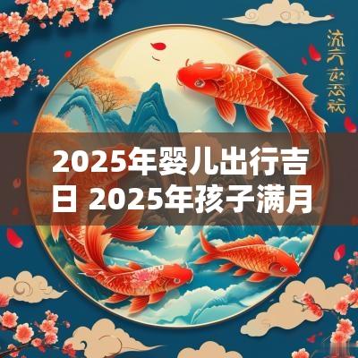 2025年婴儿出行吉日 2025年孩子满月选吉日