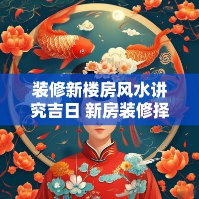 装修新楼房风水讲究吉日 新房装修择吉日选法