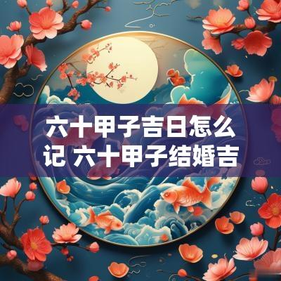 六十甲子吉日怎么记 六十甲子结婚吉日表