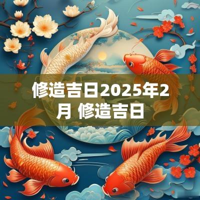 修造吉日2025年2月 修造吉日