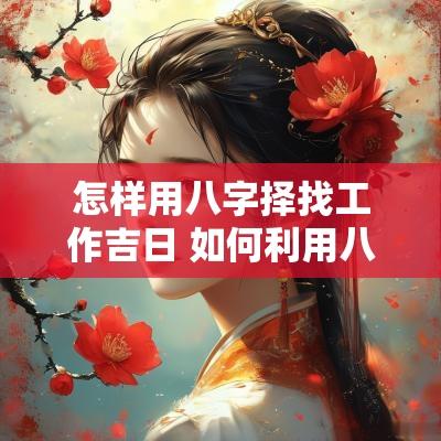 怎样用八字择找工作吉日 如何利用八字选职业