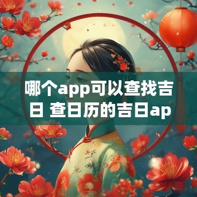 哪个app可以查找吉日 查日历的吉日app有哪些