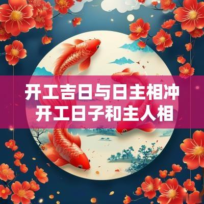 开工吉日与日主相冲 开工日子和主人相冲行吗