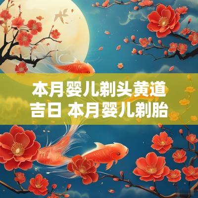 本月婴儿剃头黄道吉日 本月婴儿剃胎头吉日