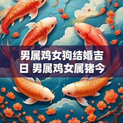 男属鸡女狗结婚吉日 男属鸡女属猪今年嫁娶日期