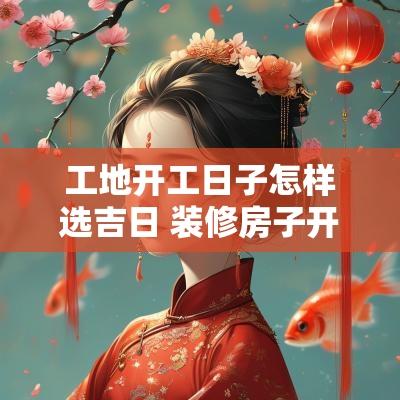 工地开工日子怎样选吉日 装修房子开工吉日如何选