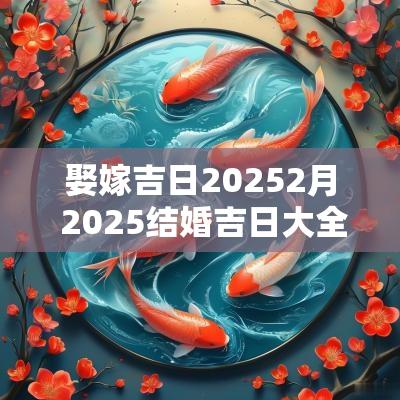 娶嫁吉日20252月 2025结婚吉日大全7月